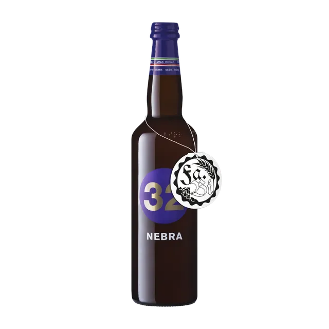 32 Via dei Birrai Nebra birra ambrata doppio malto 75 cl